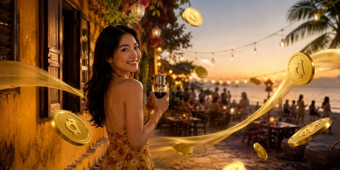 Nhận cashback và tận hưởng không khí thư giãn tại Hội An bên tách cà phê